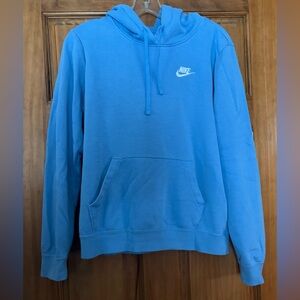 Nike Women's Light Blue Hoodie